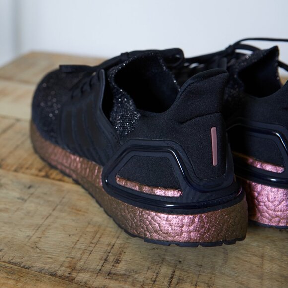 Adidas Ultraboost 20 Women’s Black Signal Pink Running Shoe {Size 10-11} NIB - Picture 4 of 8